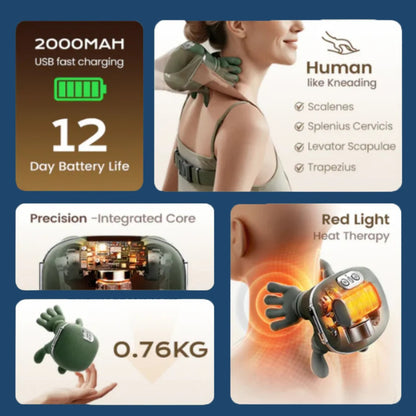 Palm Relaxing Massager For Neck And Back